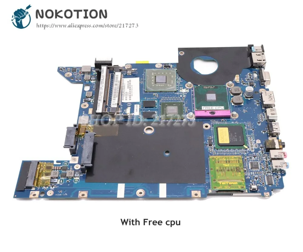 NOKOTION для acer aspire 4935 4935 г Материнская плата ноутбука 14 дюймов PM45 DDR2 9300 м Бесплатная ЦП MBAC902001 KAL90 LA-4491P основная плата