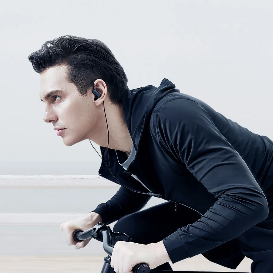Спортивная Bluetooth гарнитура Xiaomi Mi мини наушники 4 1 с микрофоном IPX4