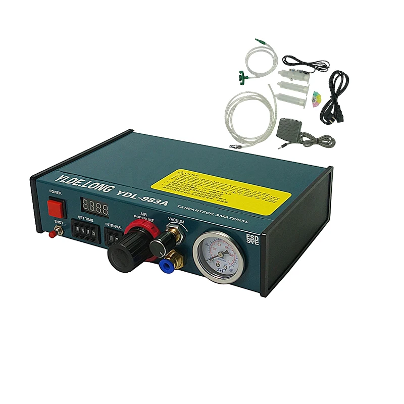 

Professional Digital Auto Glue Dispenser LY 983A Glue Dropper Solder Paste Liquid Controller Fluid Dispenser Tools Machine