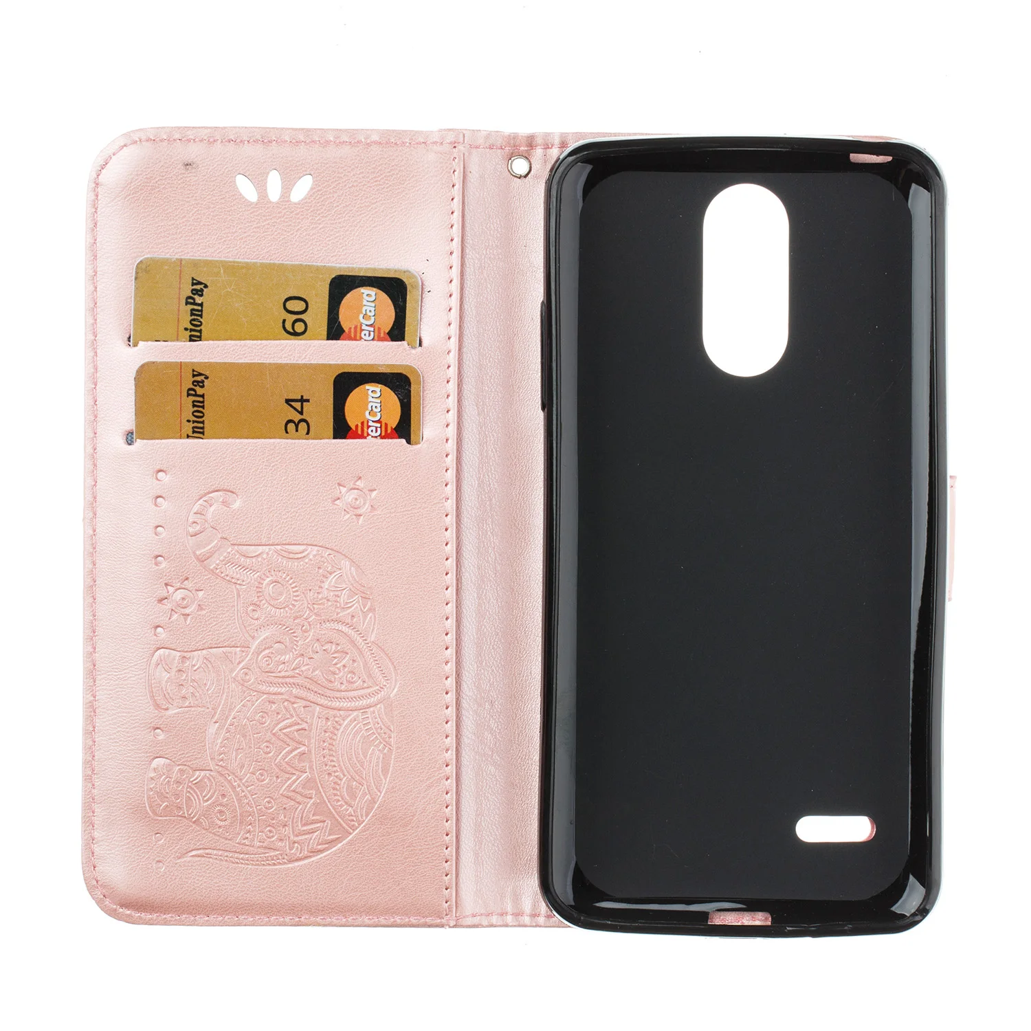 Флип чехол для LG K8 2018 K82018 кожаный кошелек с отделением карт телефона K 8 защитный