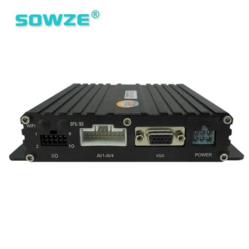 

Factory Direct 4 Channel AHD DVR Support SD Card Storage Slot for Trailer Bus