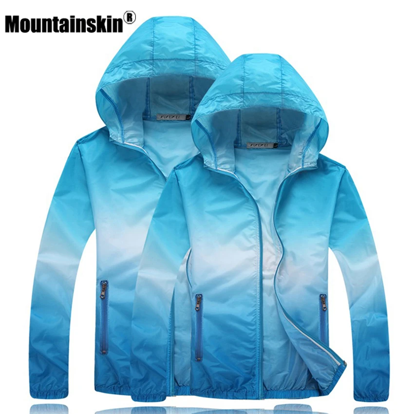 

Mountainskin Ultra-Light Skin Jackets Men Coats Thin Spring Autumn Quick Dry Skinsuit Men Outerwear Women Coats Hit color EDA200