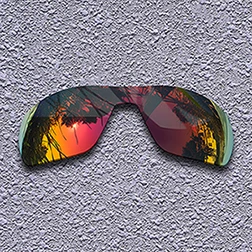 Поляризованные замены линзы для солнцезащитные очки Oakley ответвление-несколько вариантов - Цвет линз: Purple Red