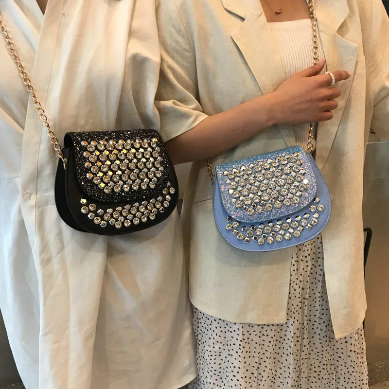 

Free shipping spring new classic ladies bag mini fragrant wind Quilted chain bag High qualit women Messenger bag handbags qq189