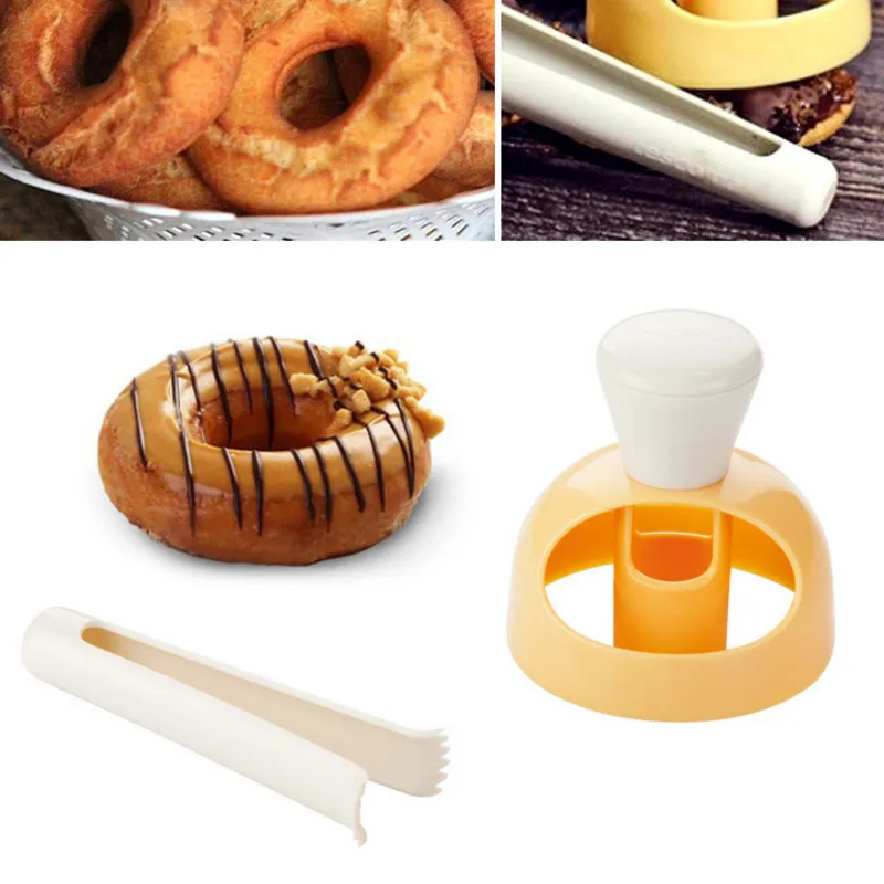 1set round circular shaped donuts molds cutters cookies biscuits moulds