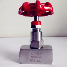 1/" DN15 внутренняя резьба Женский игольчатый клапан, нержавеющая сталь 304 высокого давления игольчатый клапан