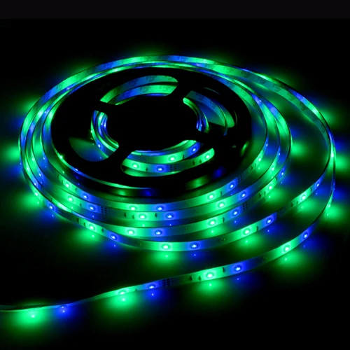 RGB Светодиодная лента LED TV 12V 5M 3014 водонепроницаемый smd неоновый свет Диодная лампа