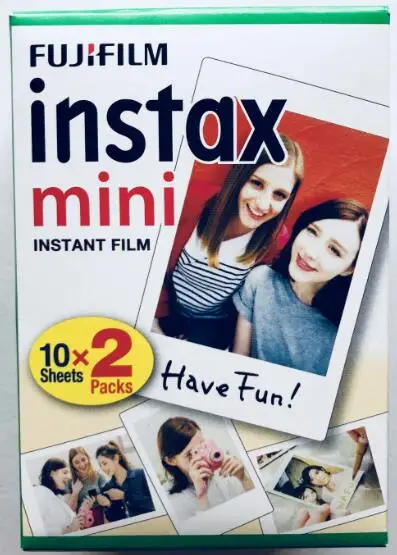 Оригинальная пленка Fujifilm Instax Mini 50 шт. 50 60 40 20 10 листов для Fuji Instax минисумка для Камера фотоаппаратов моментальной печати 7s 8 9 90 25 55 Share SP-1 SP-2 - Цвет: 20 sheets