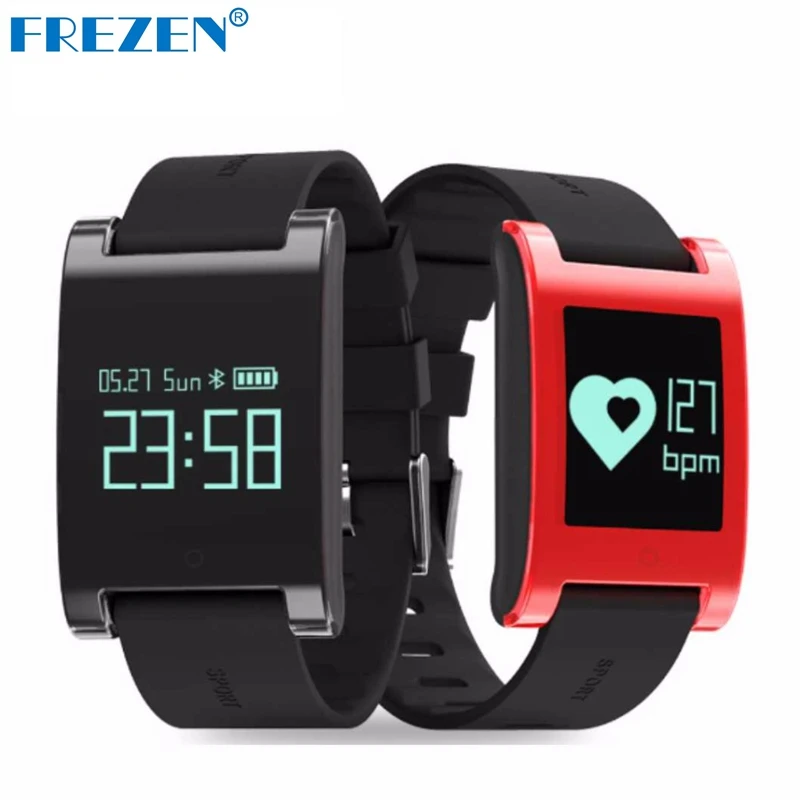 FREZEN Smart Bracelet DM68 Smart Band Fitness Sleep Activity Tracker Blood Pressure Oxygen Heart Rate Tracker