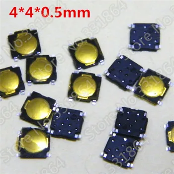 

Free Shipping 100pcs Tactile Push Button Switch 4x4x0.5mm 4*4*0.5mm Micro Switch