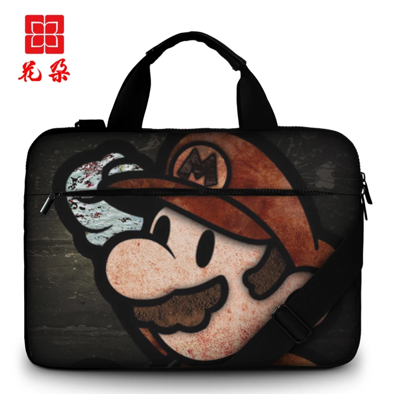 

Customizable canvas laptops bag 13"15"17" notebook case pochette for netbook/macbook/hp/acer/lenovo