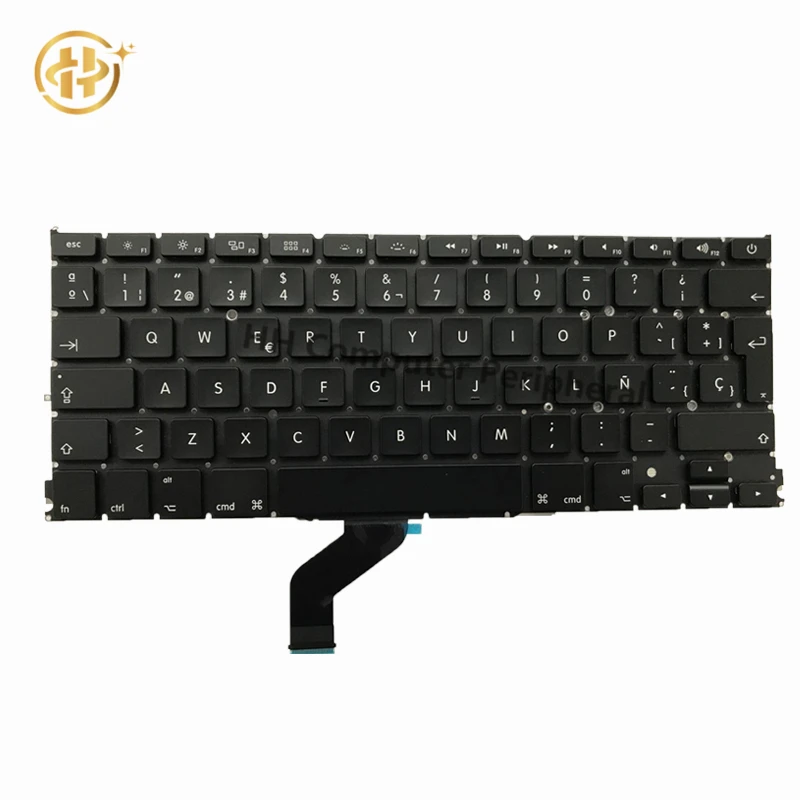 Original Brand New A1425 Spain Keyboard For font b Macbook b font Pro Retina 13 A1425