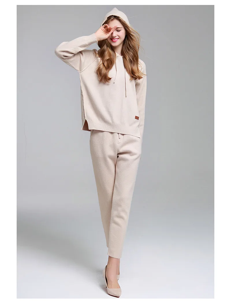 knitted tracksuit womens