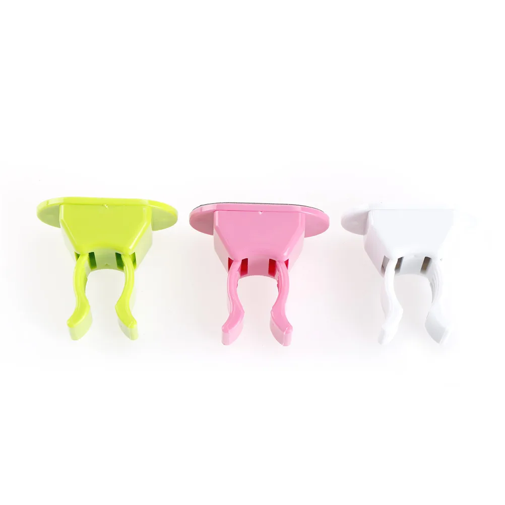 1Pc Holder Bathroom Tools Mop Holder Self Adhesive Mop Broom Wall Hanger Storage Supplies
