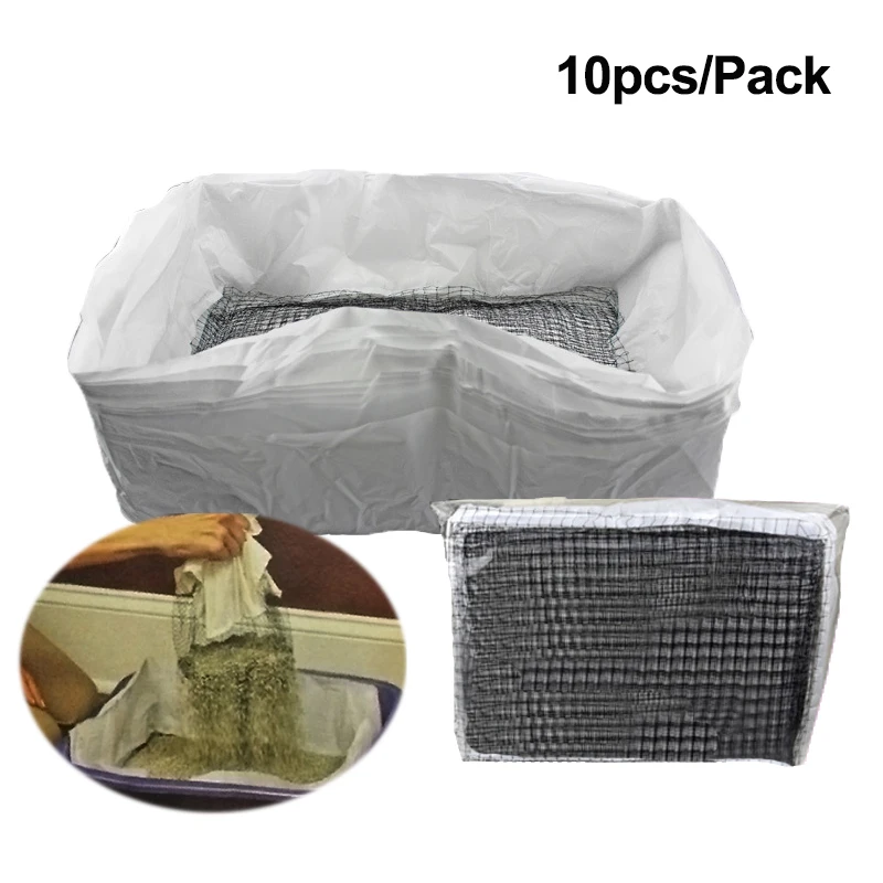 Buy 10pcs/pack Cat Litter Tray Liners Reusable Kitten