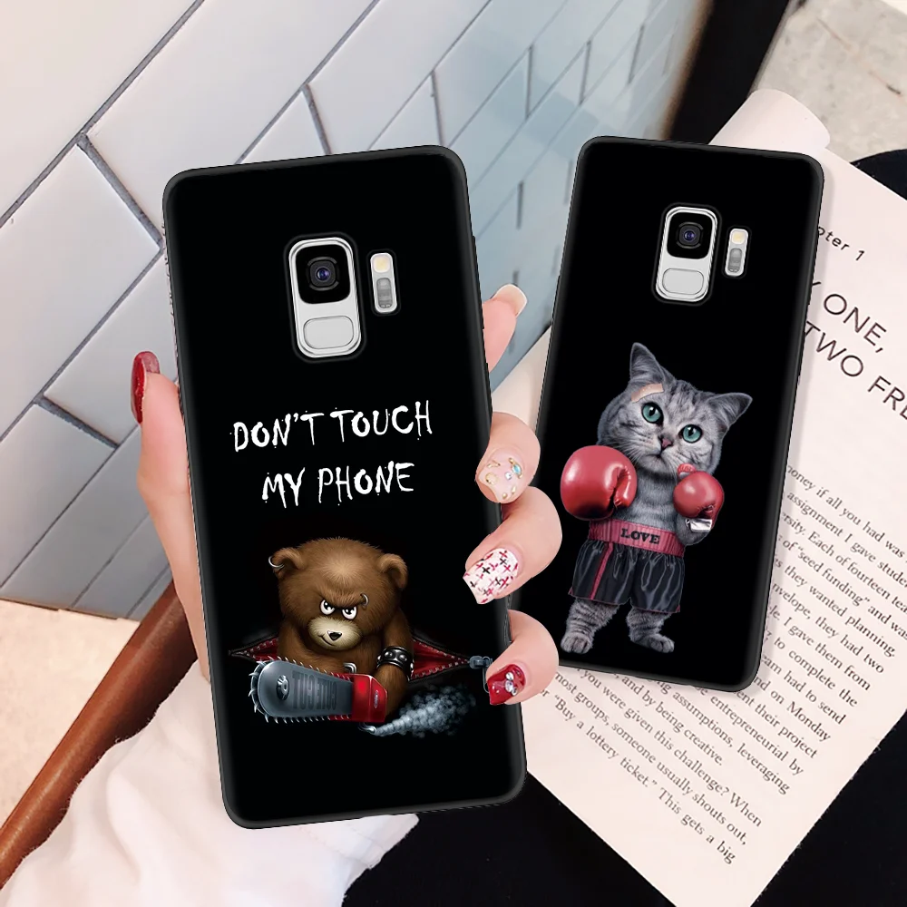

Soft TPU Case For Samsung Galaxy A30 A40 A50 A70 A3 A5 2016 A7 2017 A9 A6 A8 Plus 2018 M10 M20 M30 S10 Plus S10e G530 Cats Shell