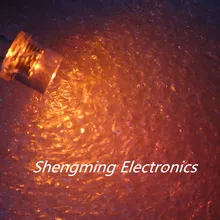 1000 штук, толщина 5 мм, с плоским верхом желтый Широкий формат светильник светодиодный ультра яркий лампы светодиод F5mm