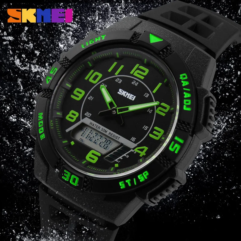 skmei mens fashion digital led sports wrist watch packaging