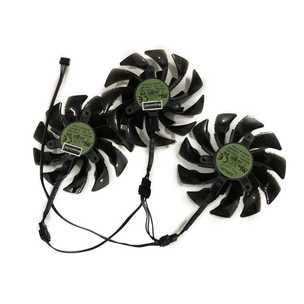 95 мм T129215BU GPU VGA кулер для GIGABYTE GTX 1080 8G 11 Гбит/с 1070 Xtreme Edition AORUS Ti охлаждение