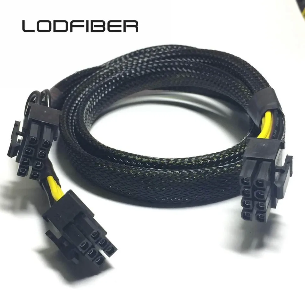 LODFIBER 8pin до 6+ 8pin кабель питания для DELL T3600 и Intel Xeon Phi GPU 35 см