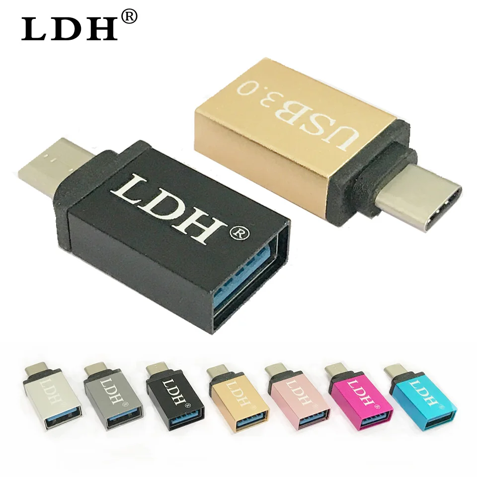 

LDH USB-C 3.1 Type C male to USB 3.0 cable adapter OTG Type-C Data Sync Charger For Smartphone