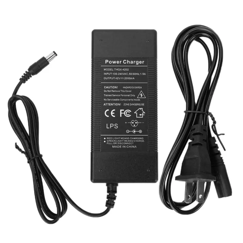 

8 Inch Scooter Charger 2A for Kugoo S1 S2 S3 Etwow Xiaomi M365,Us Plug