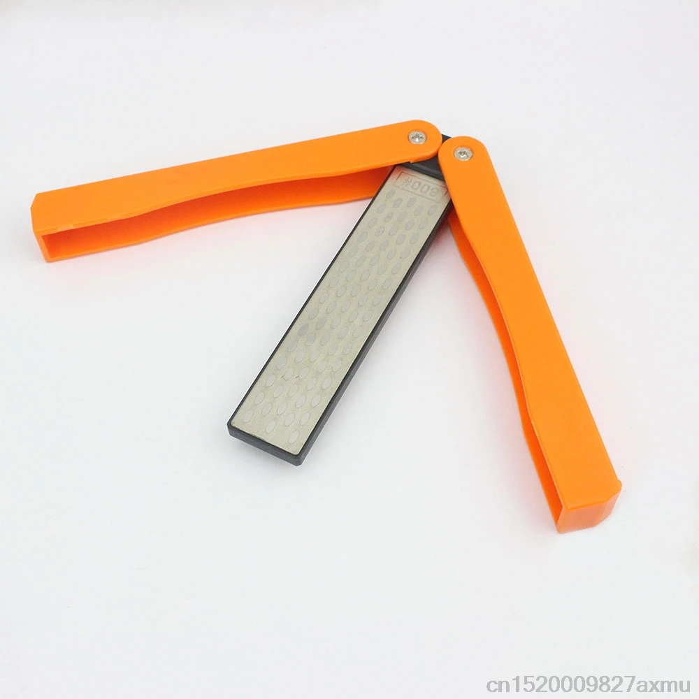 

100PCS Folding Pocket Sharpener Diamond Knife Sharpening Stone Whetstone Kitchen Repair Tools Knife Sharp Grinding Stone