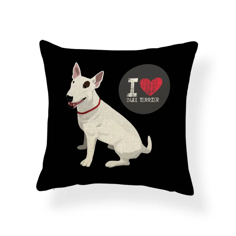 Подушки Beagle Boston Terrier наволочки для чихуахуа добермана улучшение домашнего декора