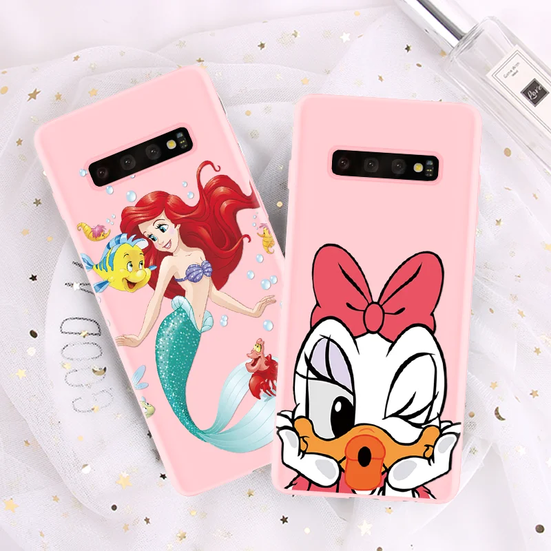 

Comic Mermaid Silicone Matte Case For TPU Samsung Galaxy A50 S8 S9 Plus S7 S6 Edge A30 A40 A70 M10 M20 M30 Note 8 9 5 Soft Cover