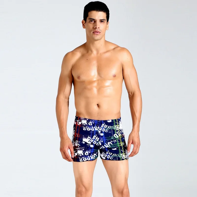 Men's Swim Trunks Pants Swimwear Shorts Men's Beach Briefs for Swimming