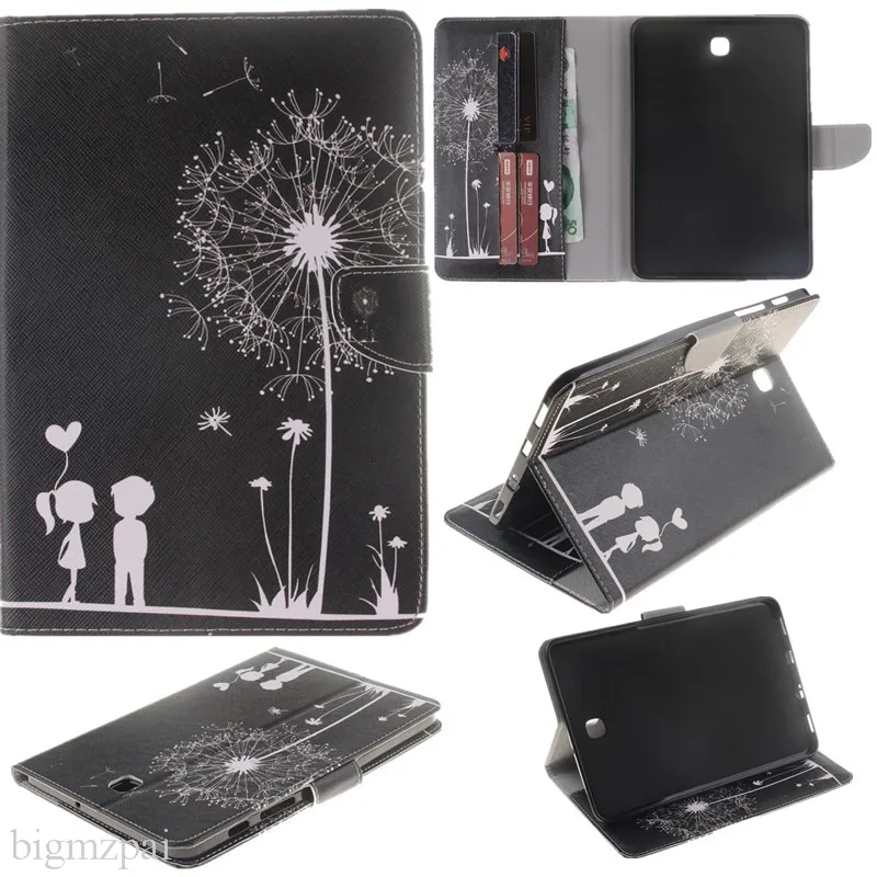 For Samsung Galaxy Tab S2 8.0 Case High Quality Fashion Insider Painting PU Leather Cover Case For Samsung T710 SM-T715 T715 (35)