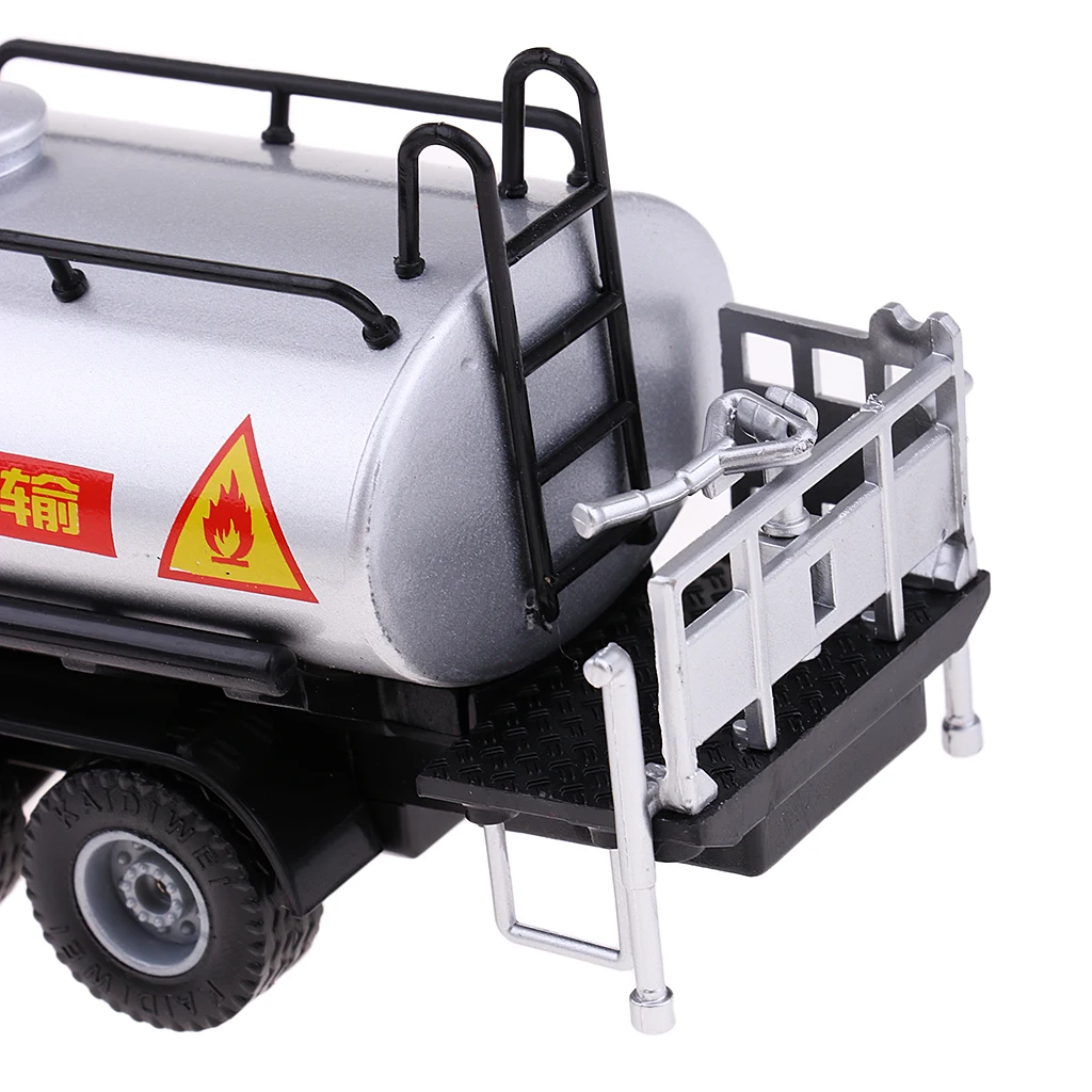 Alloy 1:50 Scale Oil Transport Car Oil Carrier Tank Truck Model Diecast Vehicle Children's Toy Car Gift
