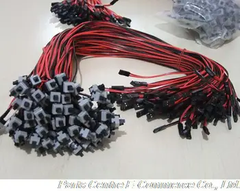

20 pcs Master switch line, start the boot line, ATX chassis power switch cable, restart line, motherboard jumper switch