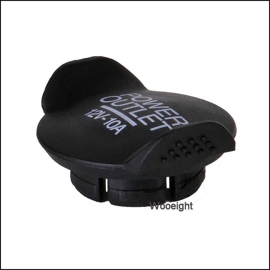 1073223 New Black Plastic Car 12V Diameter 21mm Socket Cigarette Lighter Outlet Cover  Fit For Ford Focus Fiesta Mondeo (4)