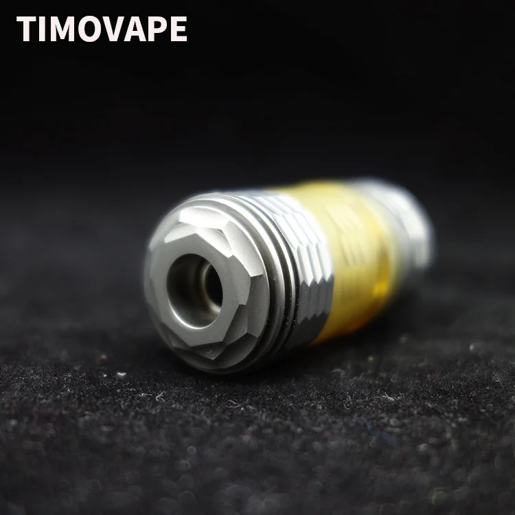 1pc 3.5ML Hussar The End Style RTA 22MM Rebuildable Tank Atomizer 316 Stainless Steel With Free One 510 Drip Tip 1pc 3.5ML Hussar The End Style RTA 22MM Rebuildable Tank Atomizer 316 Stainless Steel With Free One 510 Drip Tip