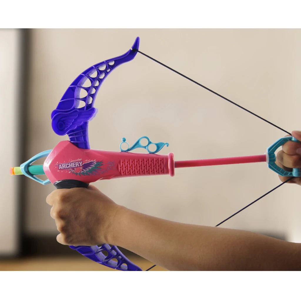 Children's Simulation Outdoor Archery Model Sports Shooting Soft Bomb Bow and Arrow Toys