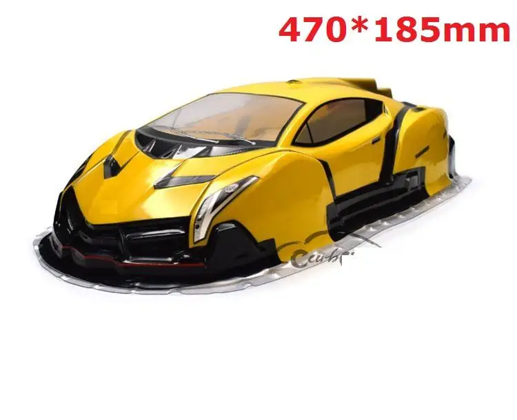 Ewellsold 1/10 RC запчасти для автомобилей 1/10 RC гоночный автомобиль на дороге Дрифт Окрашенный корпус из ПВХ несколько вариантов 94122