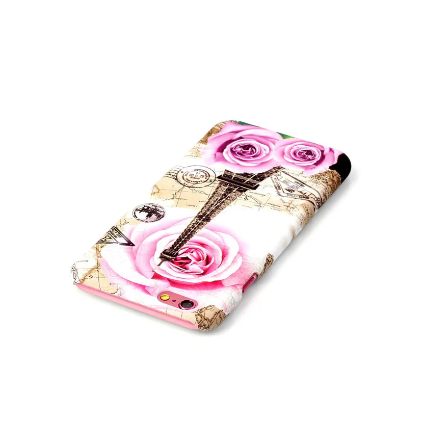Для iPhone 6 s Hard PC Case Мода 3D Мультфильм Cat Собака Ultra Slim Fundas Крышка Телефона Apple Iphone plus