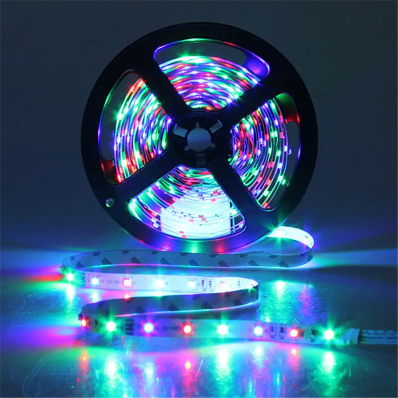 Smuxi 15 м RGB 900 Светодиодные ленты свет комплект SMD3528 44keys контроллер с кабелем DC12V-Водонепроницаемый