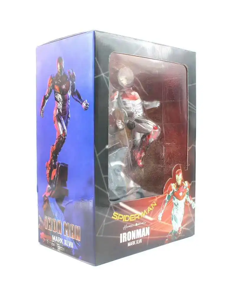 Avengers Captain Marvel 22cm Figure Carol Danvers 110 Statue KO\'s Iron Studios Toys Endgame 4 Spuer Heroine Hero Movie Doll (3)
