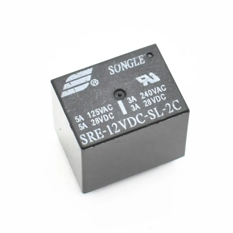 12V Мощность реле SRE-05VDC-SL-2C SRE-12VDC-SL-2C SRE-24VDC-SL-2C 5 V 12 V 24 V 3A 240 V 8PIN Реле цена оптовой продажи - Габаритные размеры: 12V