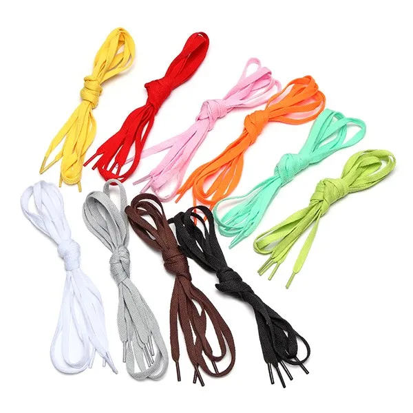 Aliexpress.com : Buy 1 Pair 120cm Multicolor Cotton Shoelaces, Colorful ...