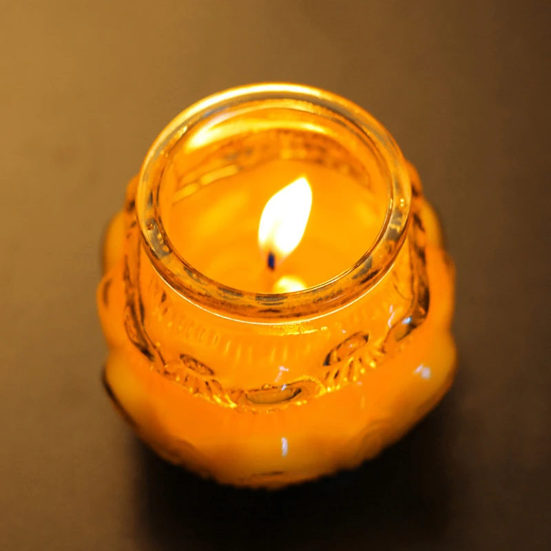 butter lamp candles ghee 3 days 72 hours burning3