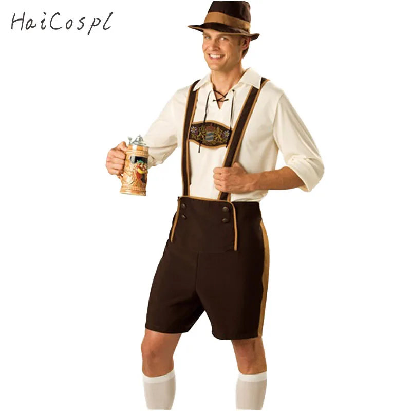 Мужской костюм для Октоберфеста набор Bavarian Oktoberfest Немецкий фестиваль пиво
