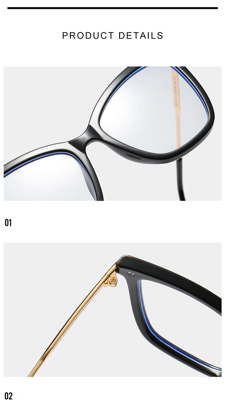 Кошачий глаз винтажные анти-голубые оправа очки женские трендовая стильная брендовая очки TR90 компьютерные прозрачные оптические очки