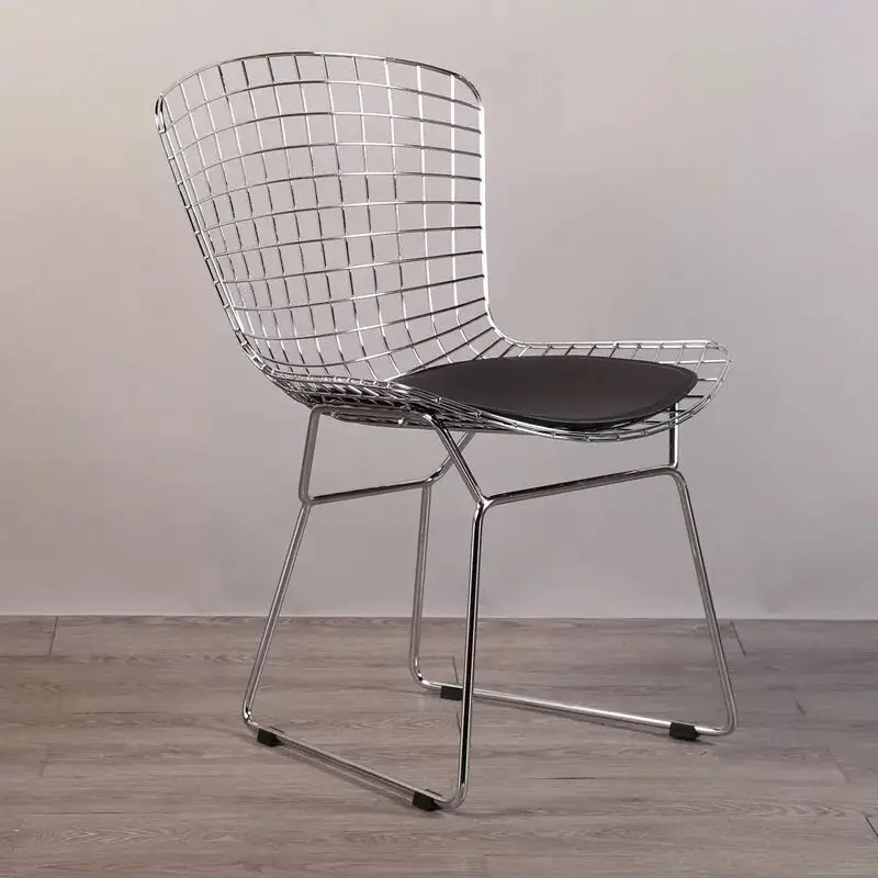 Free shipping U-BEST Simple coffee restaurant back iron metal creative leisure wire electroplating gold hollow dining chairs Free shipping U-BEST Simple coffee restaurant back iron metal creative leisure wire electroplating gold hollow dining chairs