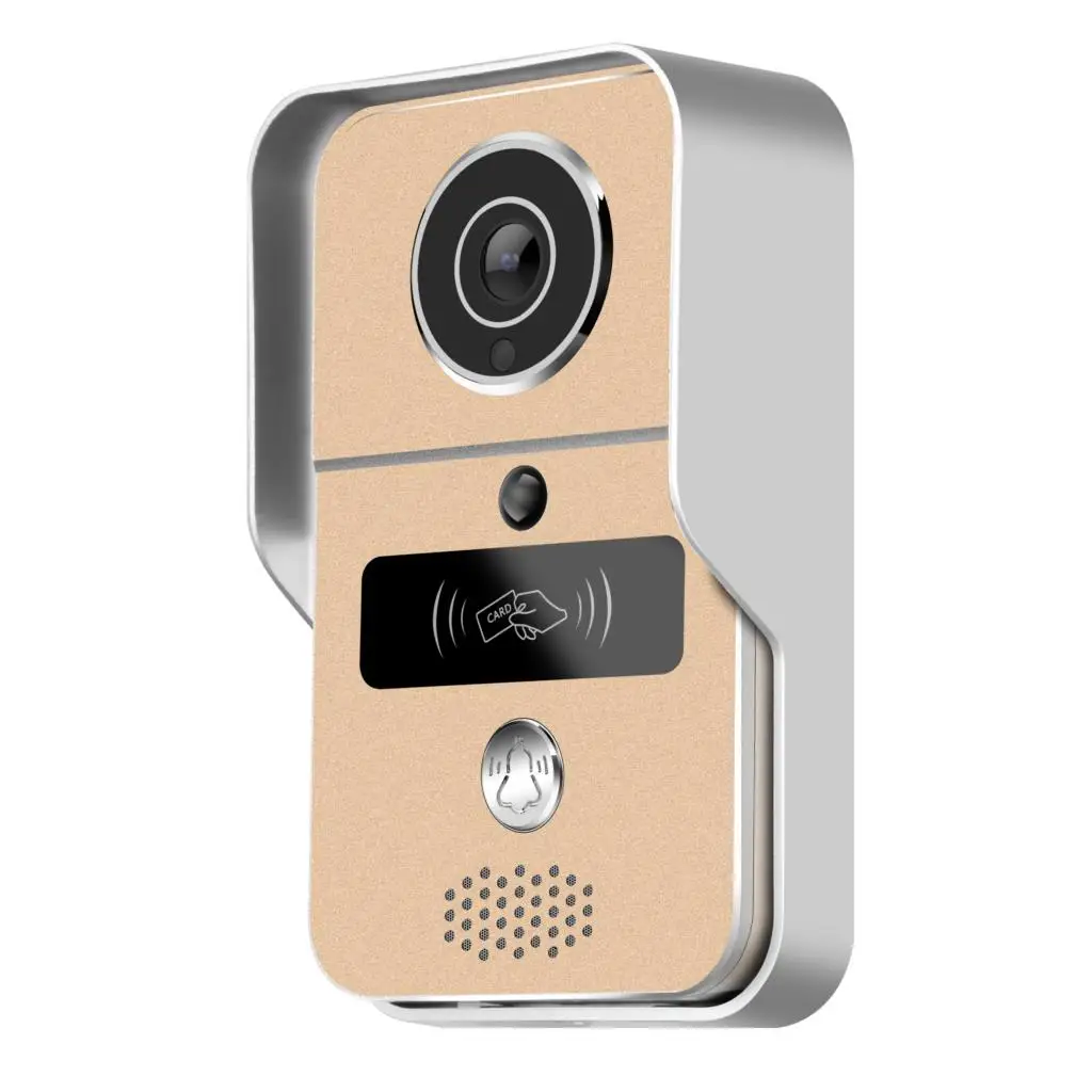 720P HD умный wi fi беспроводной видеозвонок 5 шт. RFID брелоки дистанционный интерком