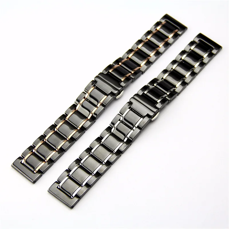 

22mm 20mm strap For Samsung galaxy gear s3 active 46/42 ceramic watch Band For Amazfit Pace/Stratos 2 /Bip Smart watch strap