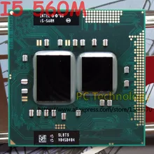 Оригинальный мобильный процессор Intel Core I5 560m SLBTS 2,40 ГГц 3M двухъядерный процессор для ноутбука