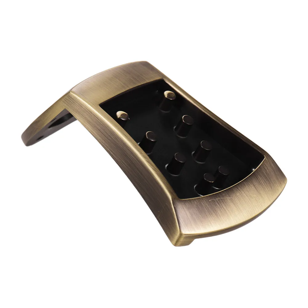 

Metal Triangle Mandolin Tailpiece Bridge Zinc Alloy for 8-String Arched Top Mandolin with Mounting Screws Stringed Instrument